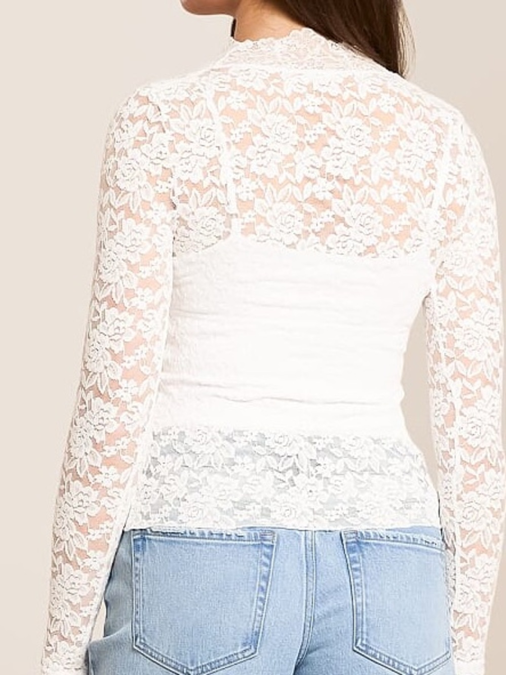 Free People All Day Lace Top NEW - Picture 7 of 10
